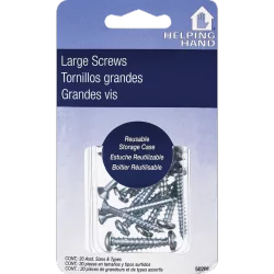 Helping Hand Large Assorted Wood Screws