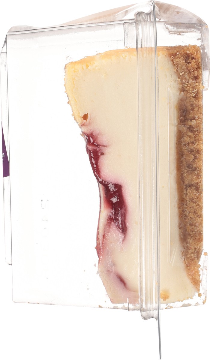 slide 11 of 14, Strawberry Swirl Mega Cheesecake Slice - .469 LB, 0.47 lb