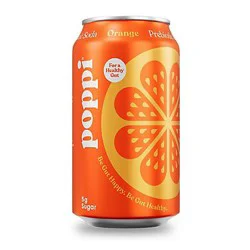 Poppi Orange Prebiotic Soda - 12 Fl. Oz.