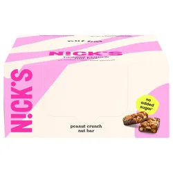 Nick's Peanut Crunch Nut Bar - 12 ct