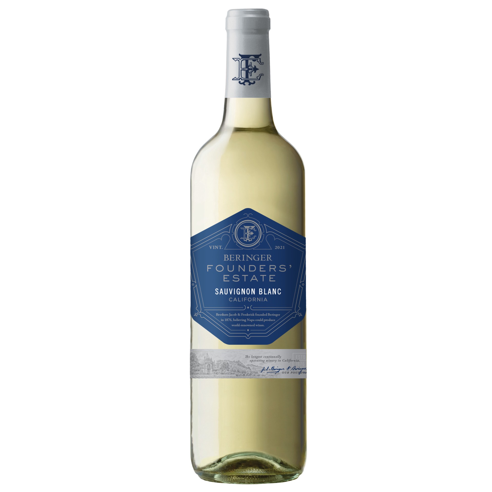 slide 1 of 4, Beringer Founders' Estate Sauvignon Blanc White Wine - 750ml, California, 750 ml