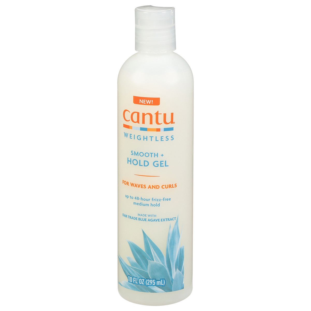 slide 14 of 14, Cantu Weightless Smooth And Hold Gel, 10 oz