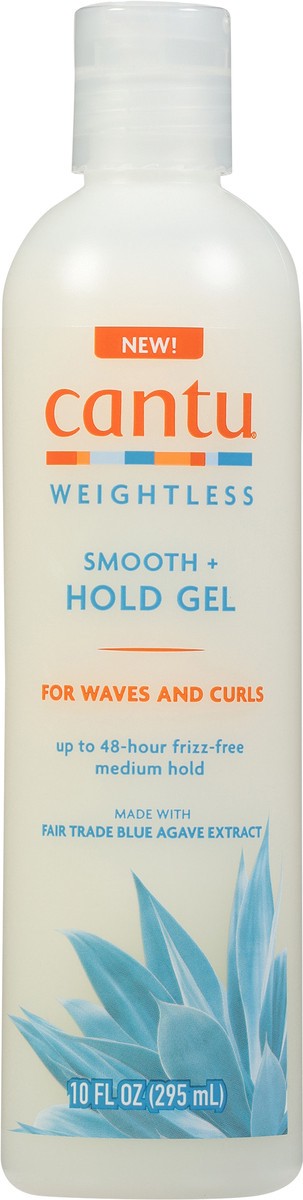 slide 6 of 14, Cantu Weightless Smooth And Hold Gel, 10 oz