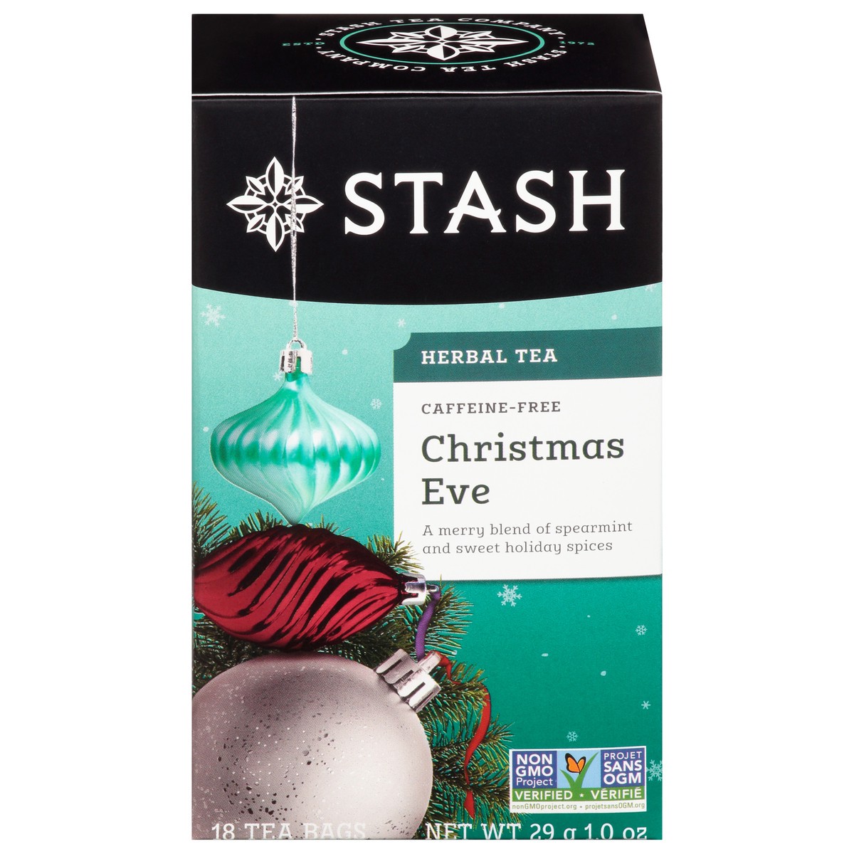 slide 1 of 9, Stash Christmas Eve Herbal Tea, 18 ct