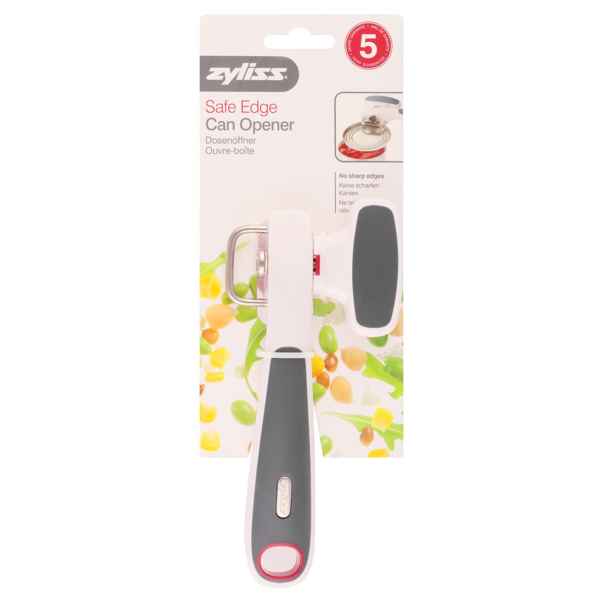 slide 4 of 11, Zyliss Safe Edge Can Opener 1 ea, 1 ct