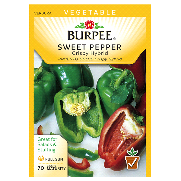 slide 1 of 1, Burpee Sweet Pepper Crispy Hybrid Seeds, 1 ct