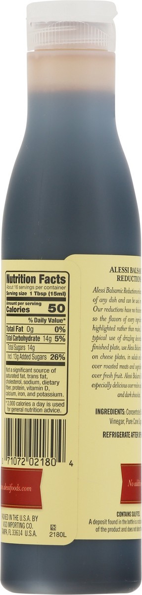 slide 5 of 9, Alessi Balsamic Vinegar Reduction, 8.5 oz