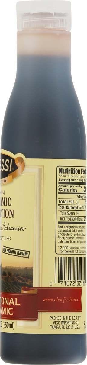 slide 8 of 9, Alessi Balsamic Vinegar Reduction, 8.5 oz