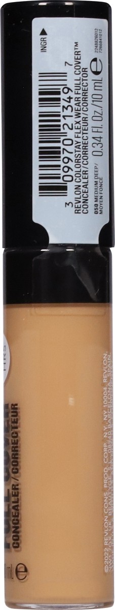 slide 5 of 12, Colorstay Flex Wear Full Cover Medium Deep 050 Concealer 0.34 fl oz, 0.34 fl oz