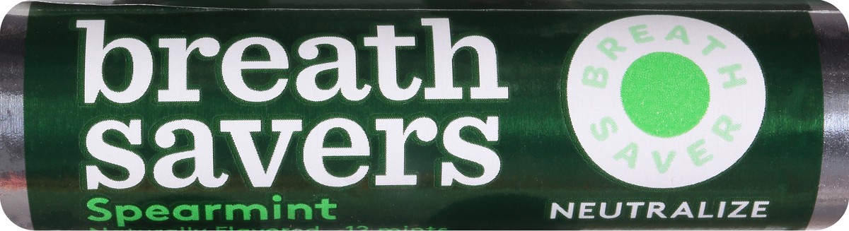 slide 1 of 8, Breath Savers Neutralize Spearmint Mints 12 oz, 12 oz