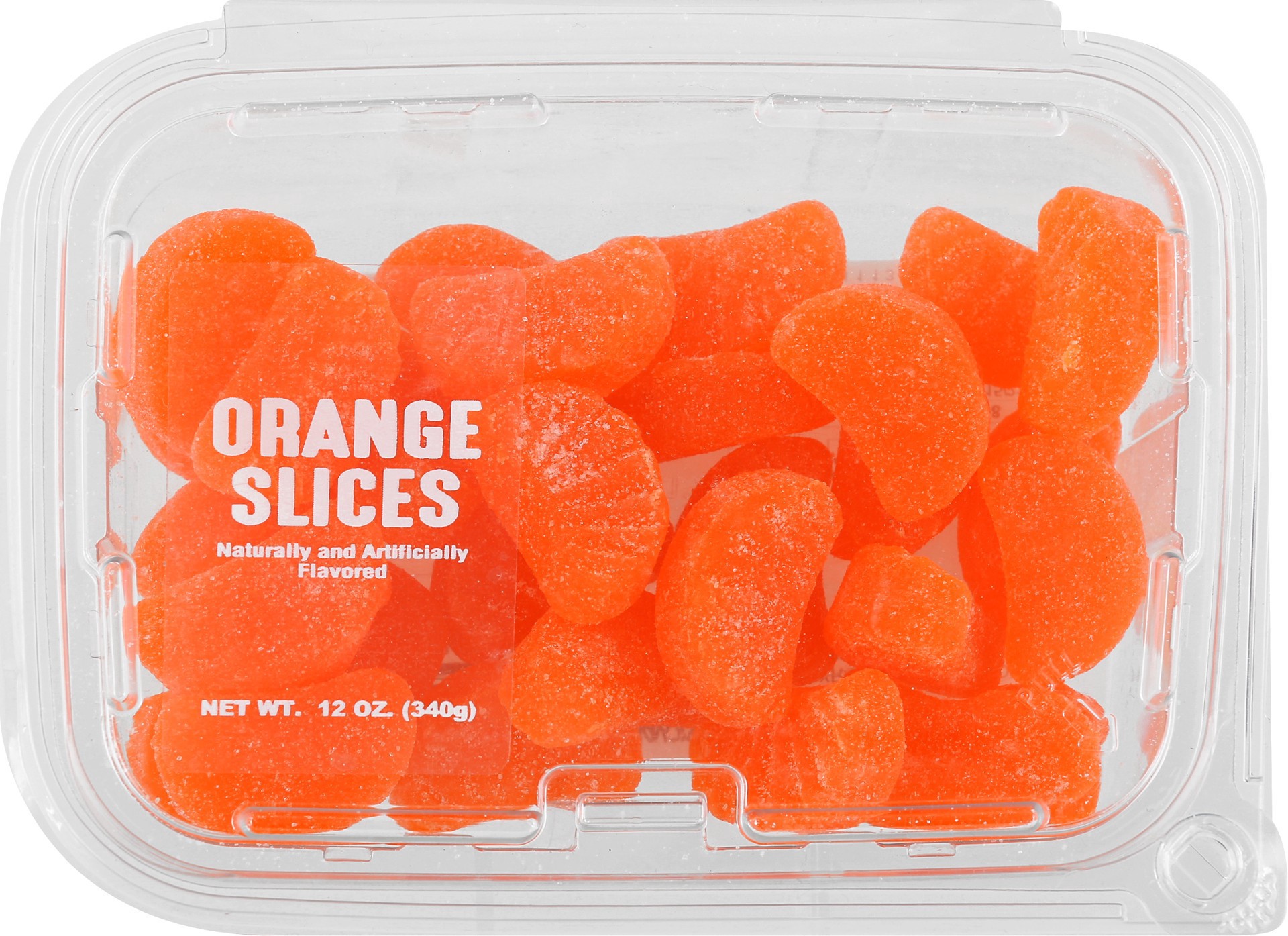 slide 1 of 1, Store Brand Tub Orange Slices Candy, 12 oz