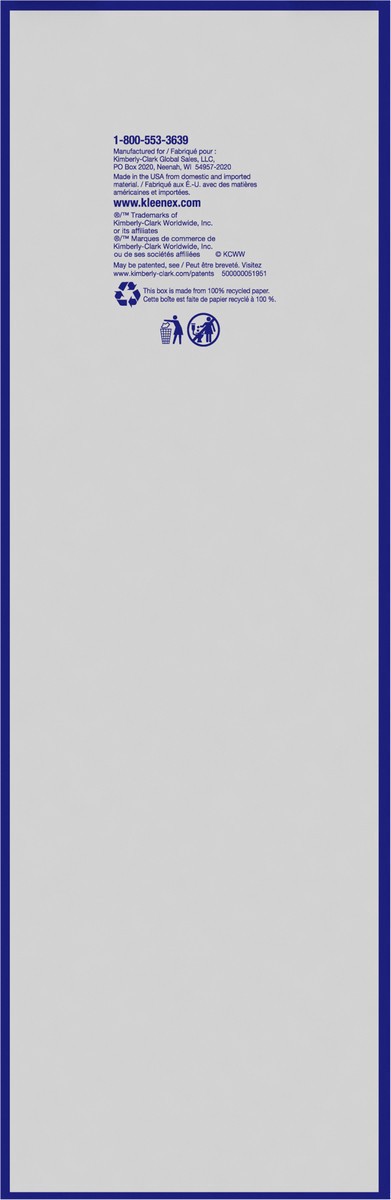 slide 2 of 9, Kleenex On-the-Go Facial Tissues, Tissues Travel Size, 6 Packs, 10 Tissues per Box, 3-Ply (60 Total Tissues), 6 ct