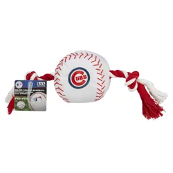 Chicago Cubs Baseball Rope Dog Toy