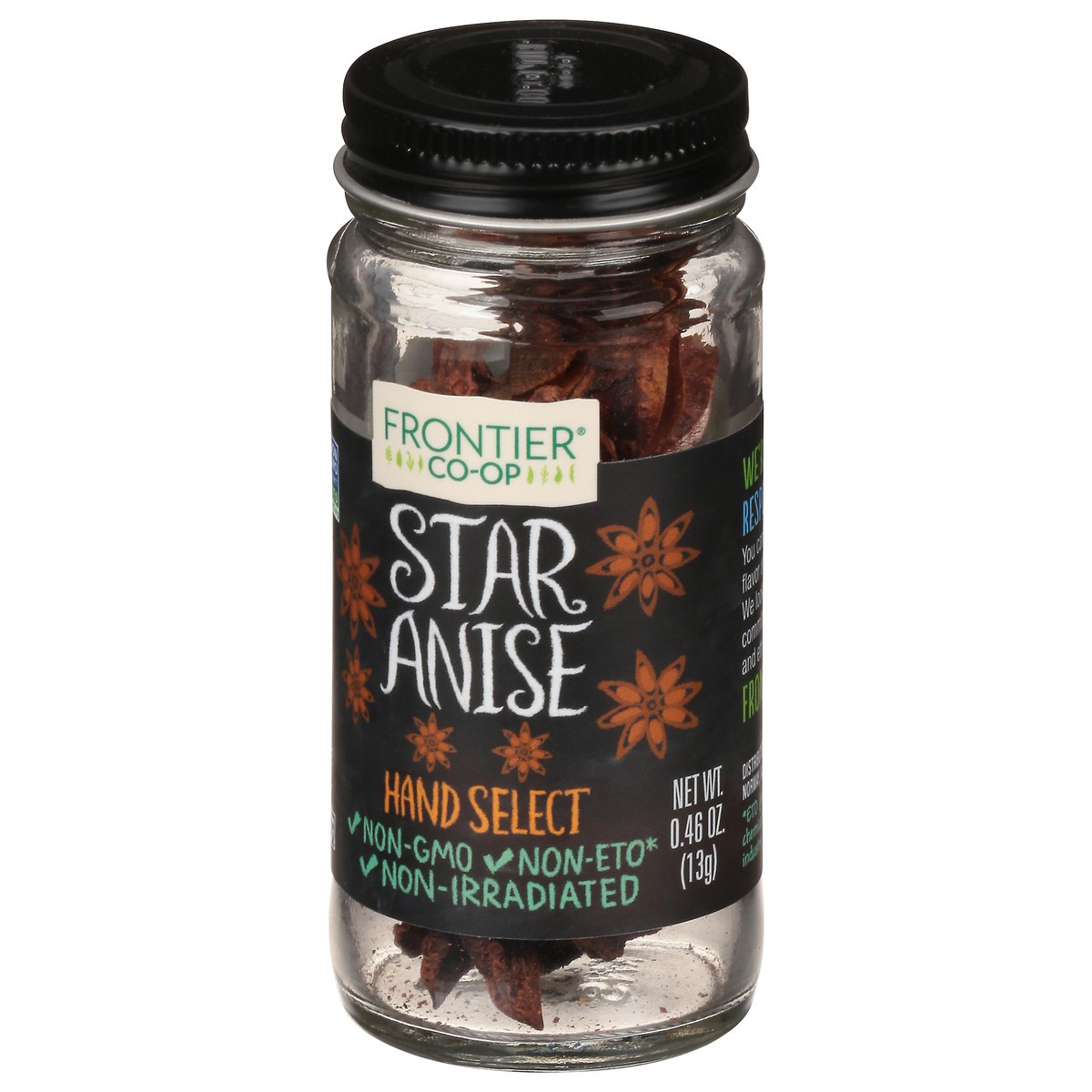 slide 9 of 9, Frontier Co-Op Hand Select Star Anise 0.46 oz, 0.46 oz