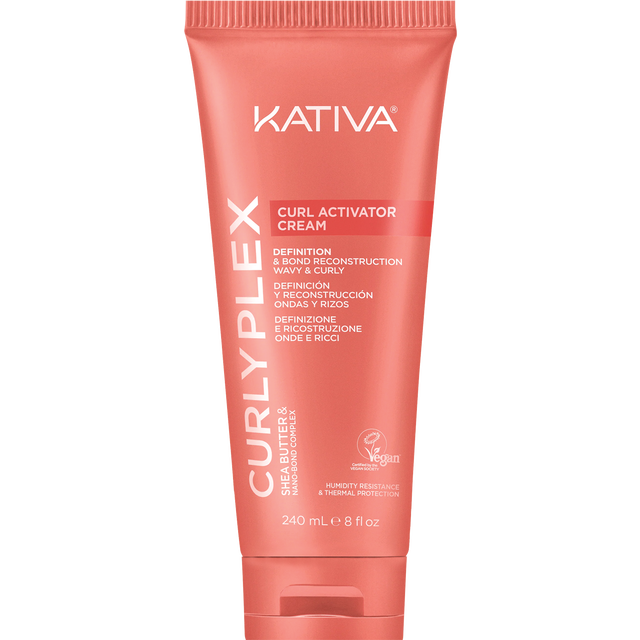 slide 1 of 1, Kativa Curly Plex Curl Activator Cream, 8.1 Oz, 8.1 oz
