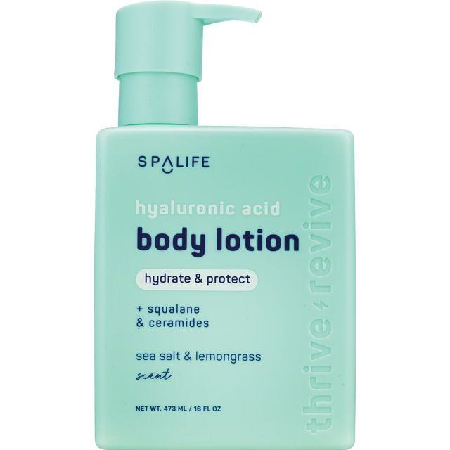 slide 1 of 1, SPA LIFE SpaLife My Spa Life Thrive And Revive Hyaluronic Acid Body Lotion, 16 oz