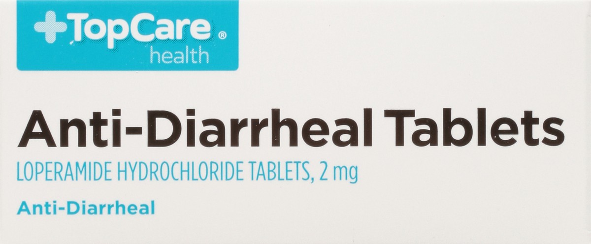 slide 9 of 9, Topcare Tablet Anti Diarrheal, 24 ct