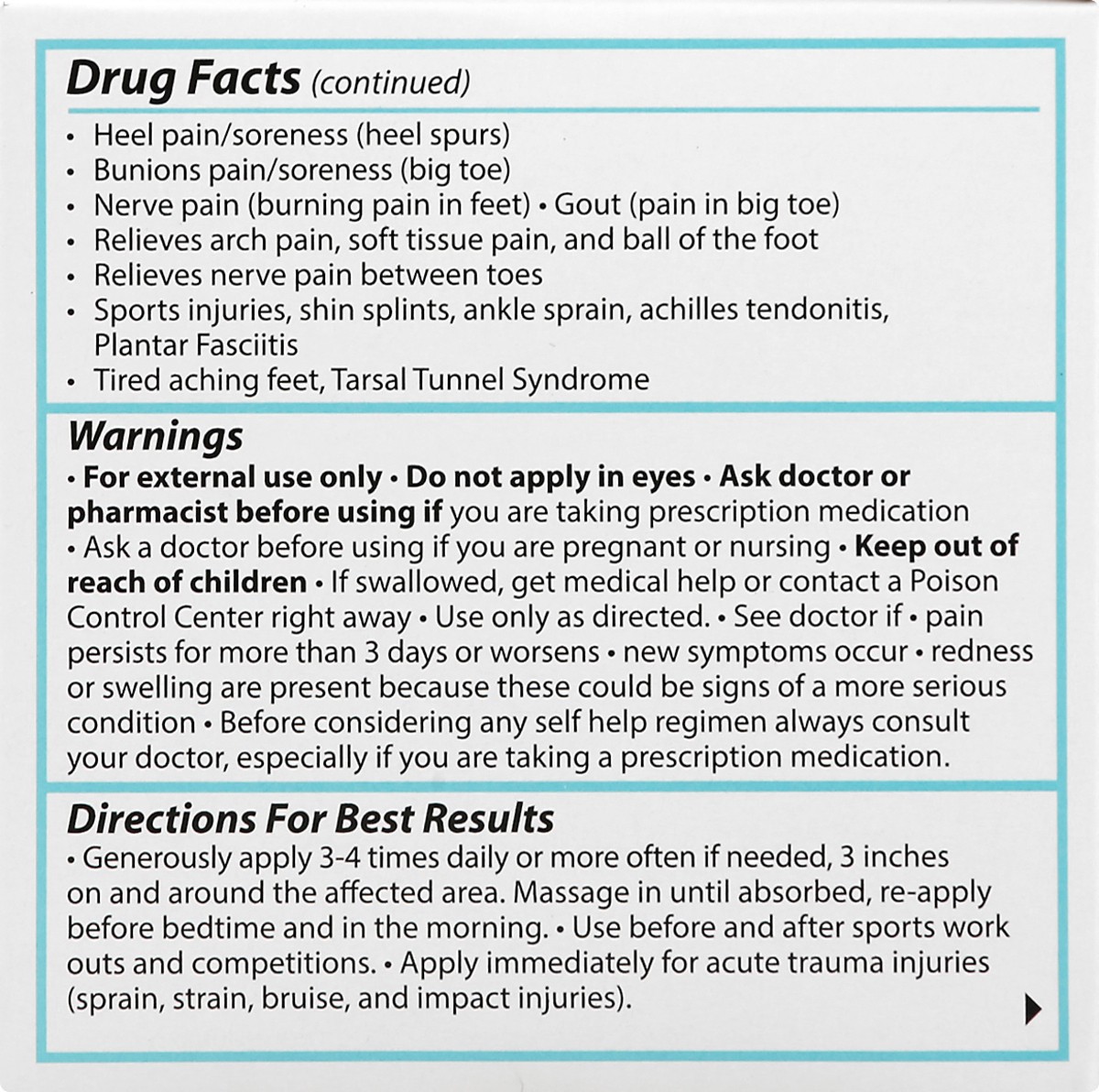 slide 5 of 11, Topricin Foot Pain Relief Cream 4 oz, 4 oz