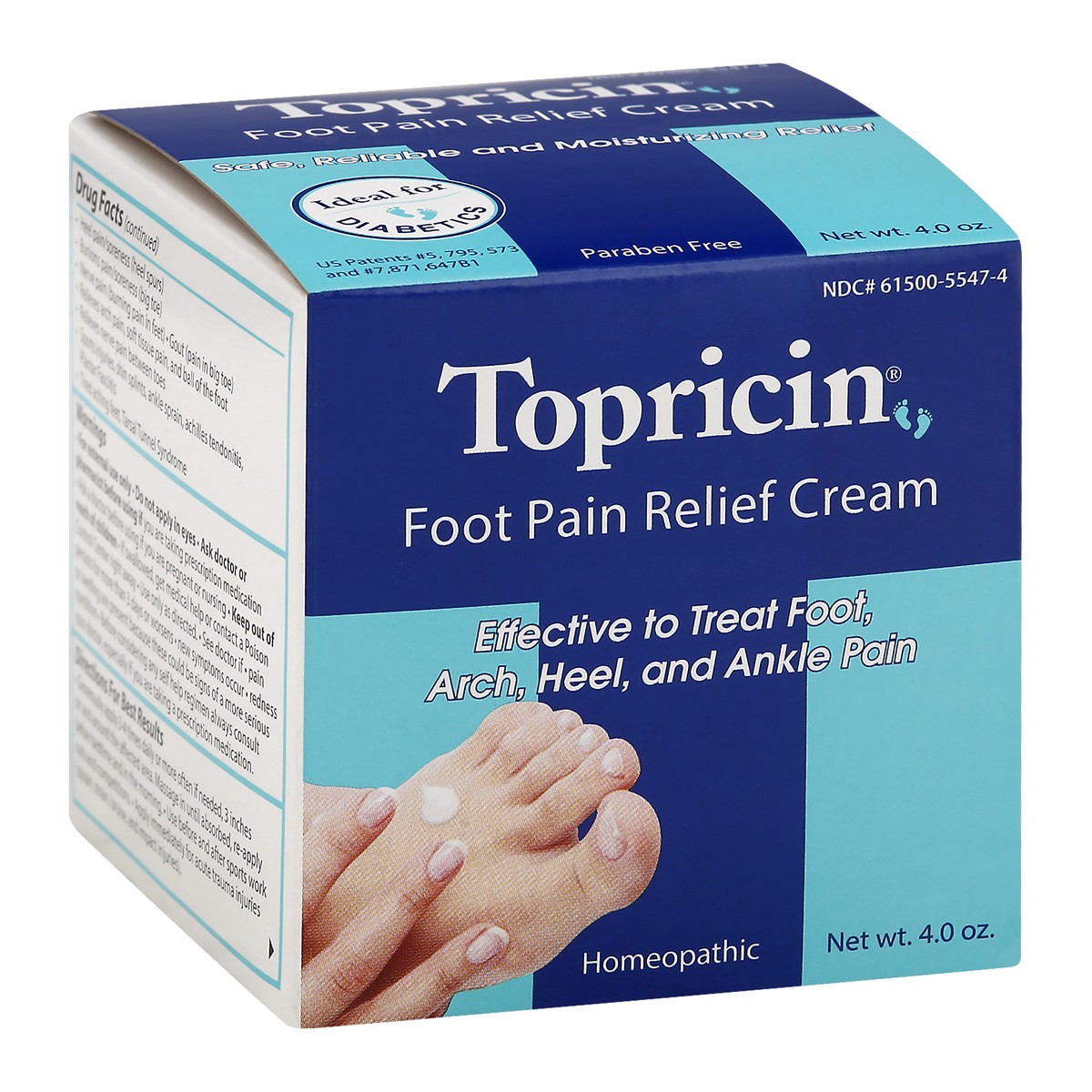 slide 11 of 11, Topricin Foot Pain Relief Cream 4 oz, 4 oz