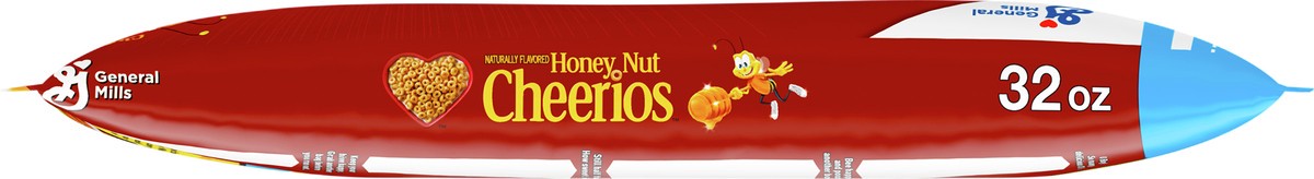 slide 11 of 12, Cheerios Honey Nut Cheerios Heart Healthy Cereal, 32 OZ Resealable Bag, 2 lb