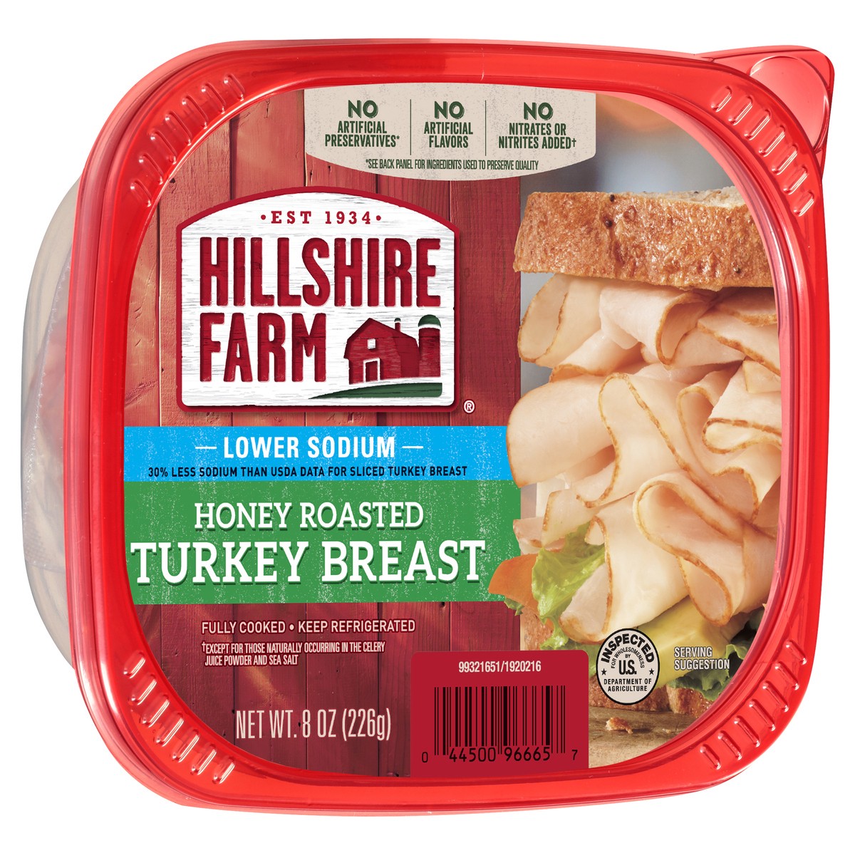 slide 2 of 3, Hillshire Farm Turkey, 8 oz