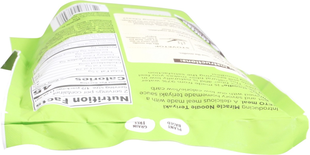 slide 7 of 14, Miracle Noodle Kitchen Keto Meal Teriyaki + Plant Based Noodles, 9 oz