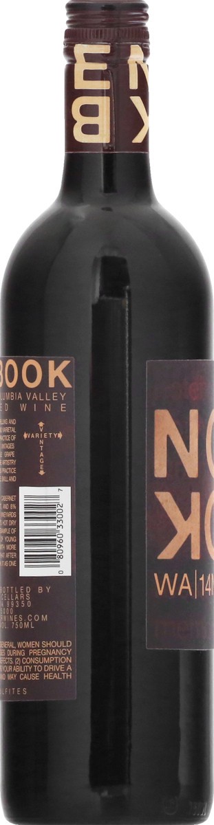 slide 7 of 11, Notebook Columbia Valley WA-14 NV Red Wine 750 ml, 750 ml