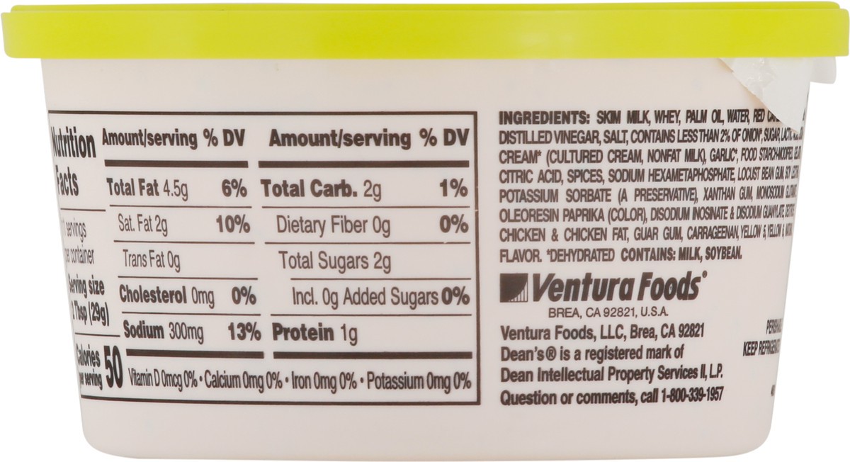 slide 7 of 12, Dean's Buffalo Wing Dip, 12 oz