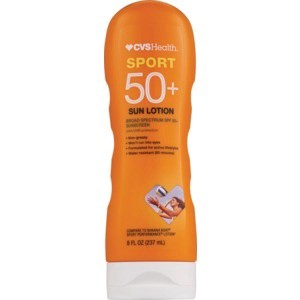 slide 1 of 1, CVS Health Sport Clear Sunscreen Lotion Spf 50, 8 fl oz