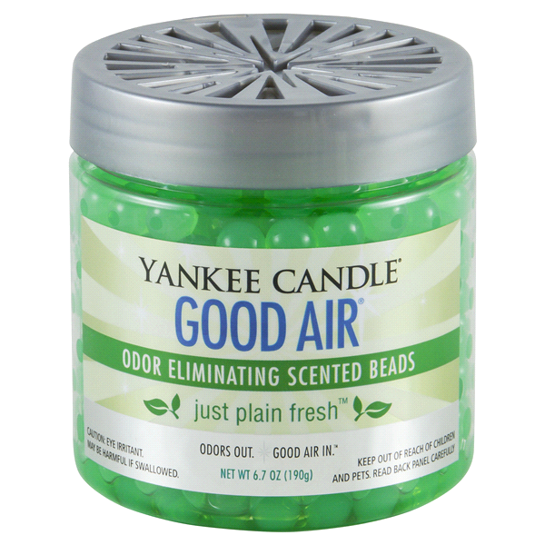 slide 1 of 2, Yankee Candle Good Air Odor Eliminating Beads Just Plain Fresh, 1 ct