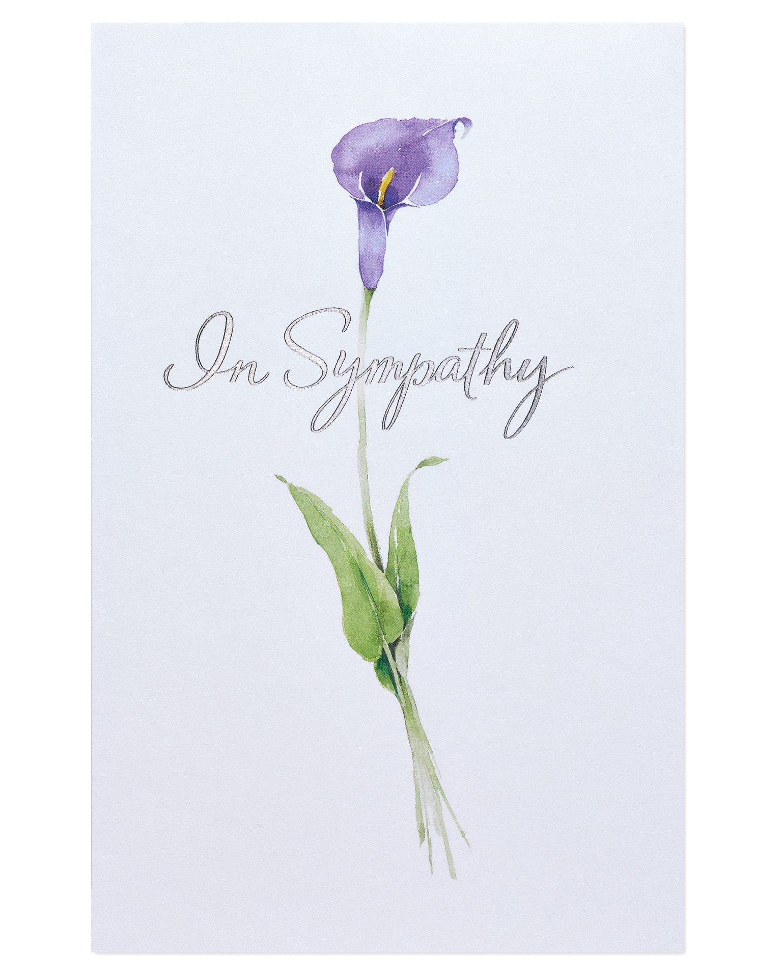 slide 4 of 5, American Greetings Sympathy Card (Flower), 1 ct