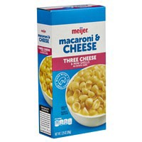 slide 3 of 29, Meijer Three Cheese Macaroni and Cheese, 7.25, 7.25 OZ   