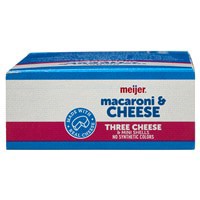 slide 15 of 29, Meijer Three Cheese Macaroni and Cheese, 7.25, 7.25 OZ   