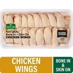 Heritage Farm Bone In Skin On Chicken Wings, 1 lb