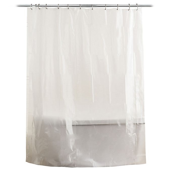 slide 1 of 1, SALT Heavy Gauge PEVA Shower Curtain Liner - Frost, 70 in x 72 in