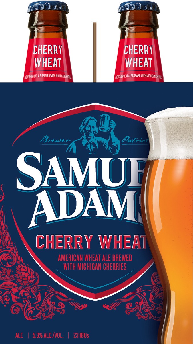 slide 6 of 6, Samuel Adams Cherry Wheat Beer (12 fl. oz. Bottle, 6pk.), 6 ct; 12 oz