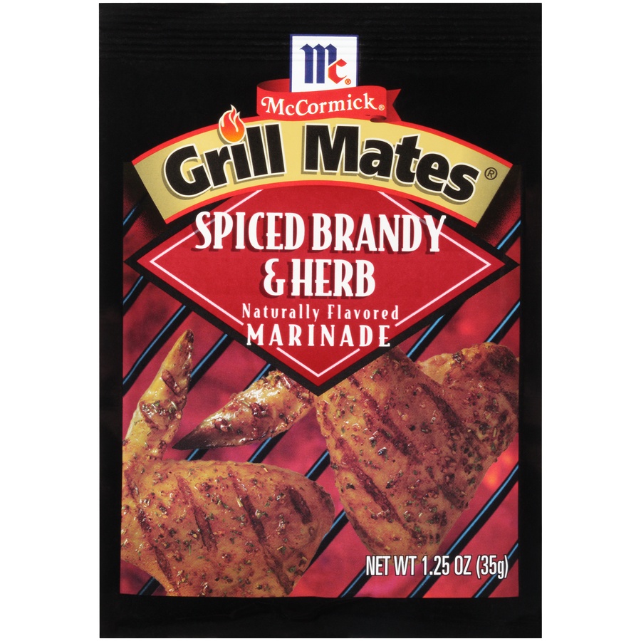 slide 1 of 6, McCormick Grill Mates Spiced Brandy & Herb Marinade, 1.25 oz