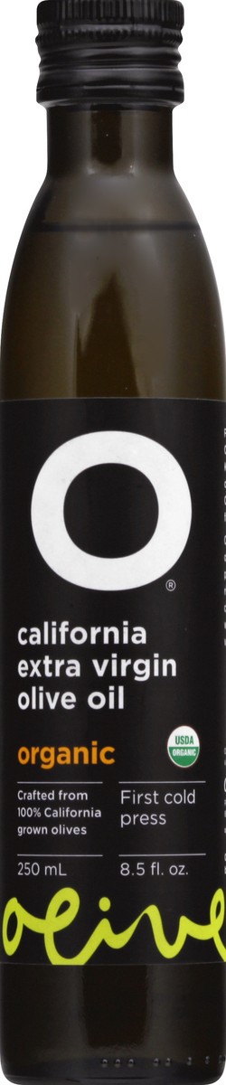 slide 1 of 1, O California Extra Virgin Organic Olive Oil 250 ml, 8.5 fl oz