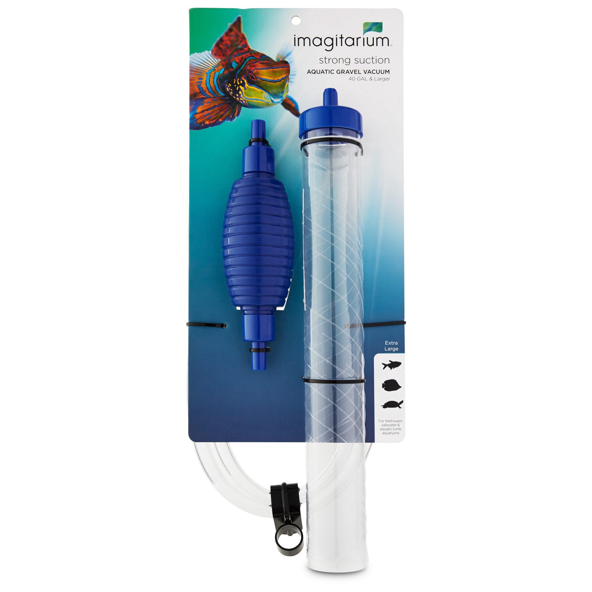 slide 1 of 1, Imagitarium Aquatic Gravel Vacuum, X-Large, x-large; 65 gal