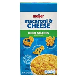 Meijer Dino Shaped Macaroni And Cheese, 5.5 Oz