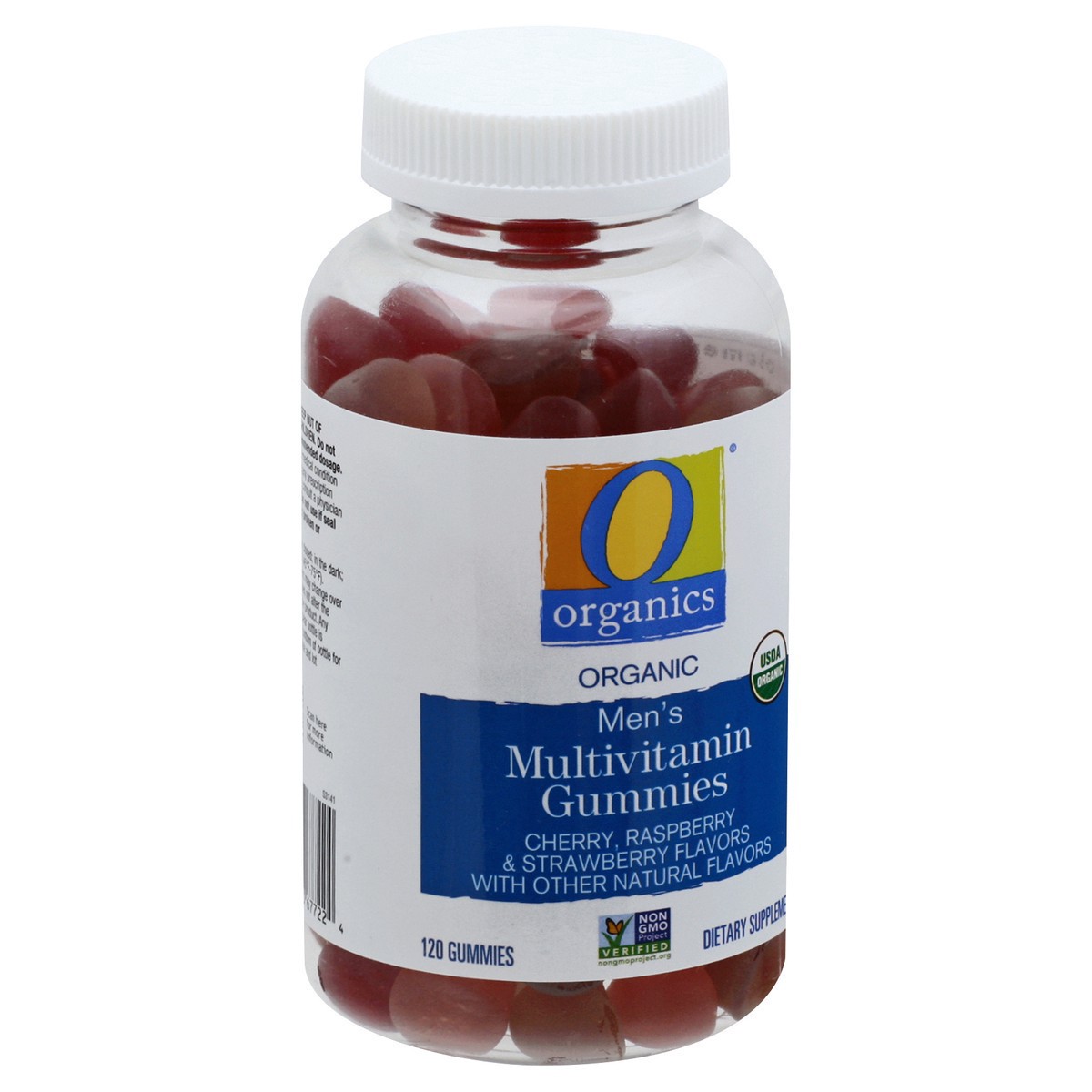 slide 2 of 9, O Organics Gummy Multivitamin Mens, 120 ct