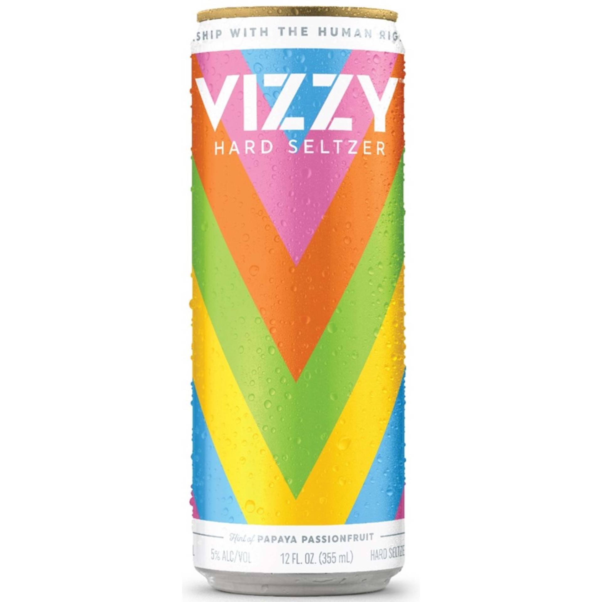 Vizzy Papaya Passionfruit Hard Seltzer, Gluten Free Alcohol, 5 ABV, 12