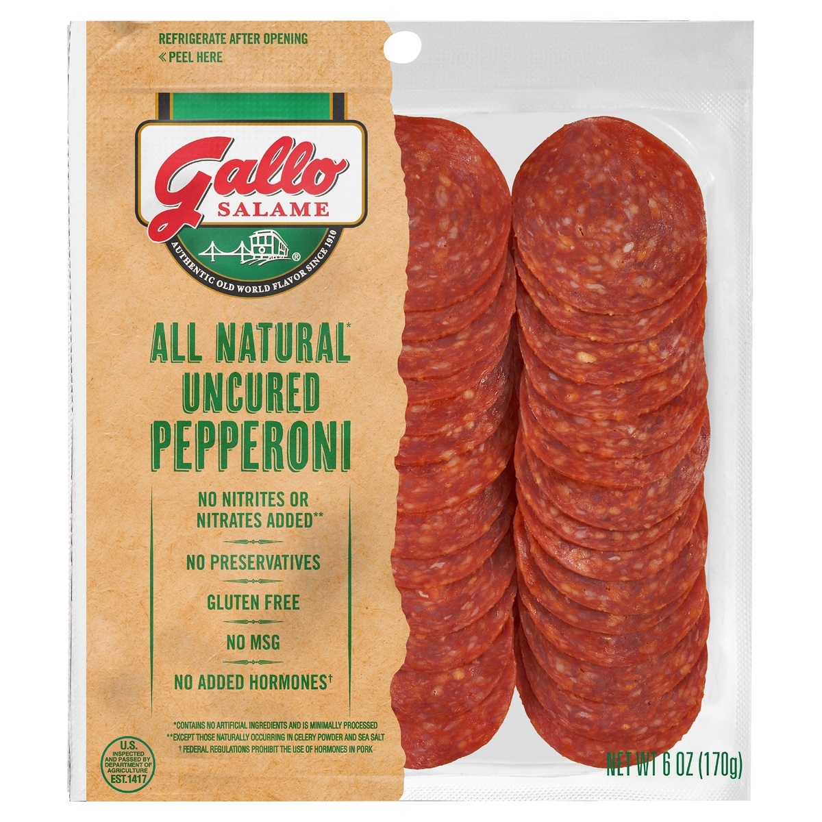 slide 1 of 3, Gallo Mixed Species Sausages – Prepared/Processed, 