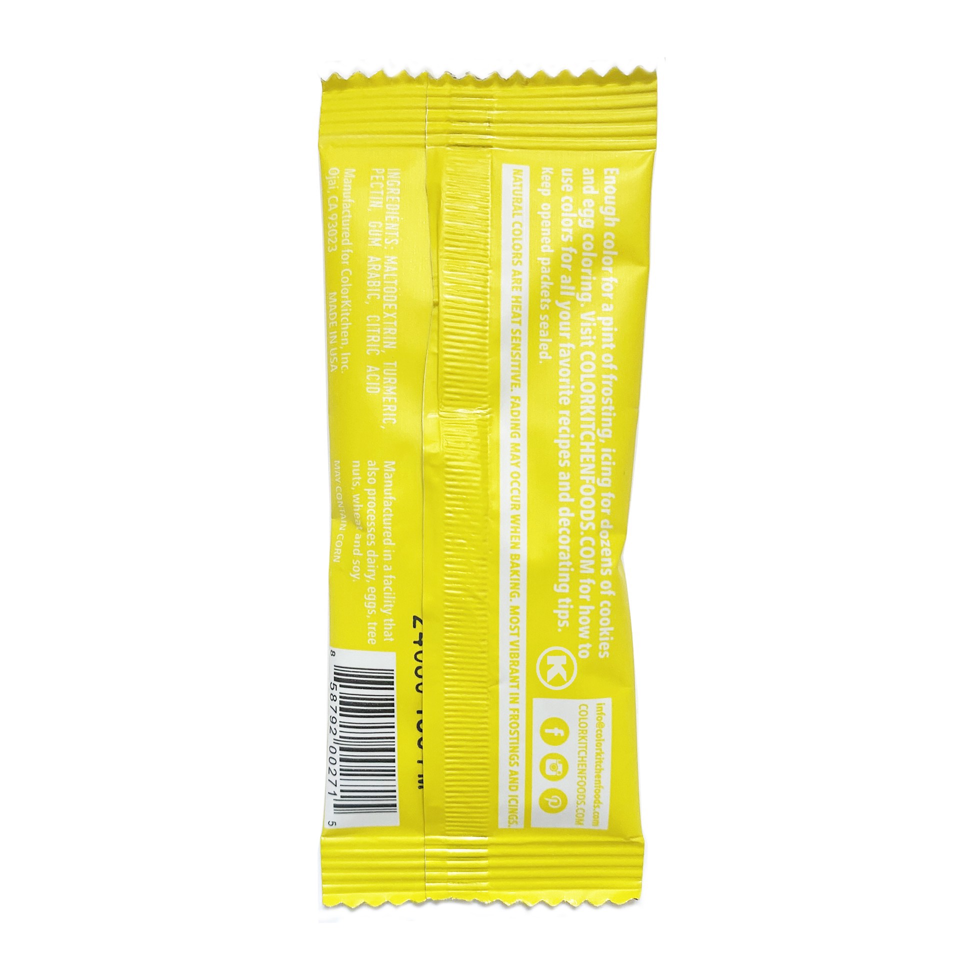 slide 2 of 3, ColorKitchen Food Coloring, Yellow, 2 gram