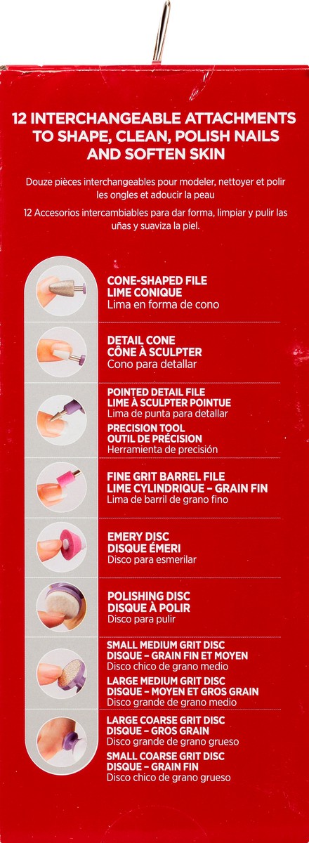 slide 3 of 9, Kiss Power File Deluxe Rechargeable Nail File 1 ea, 15 ct