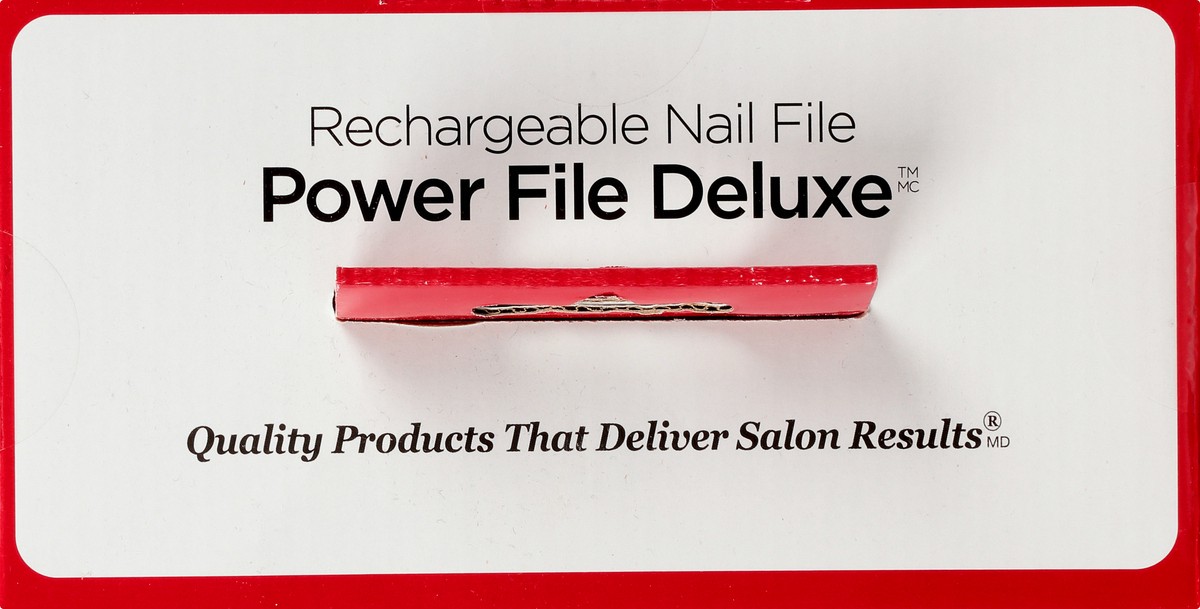 slide 4 of 9, Kiss Power File Deluxe Rechargeable Nail File 1 ea, 15 ct