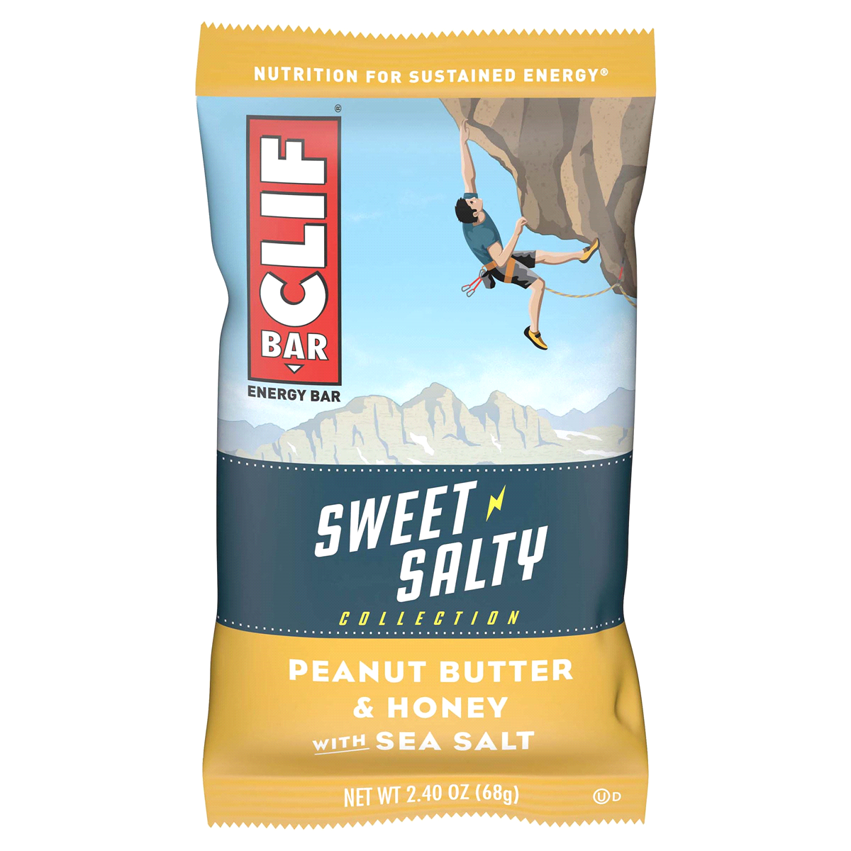 slide 1 of 6, CLIF Sweet & Salty Peanut Butter Honey, 2.4 oz