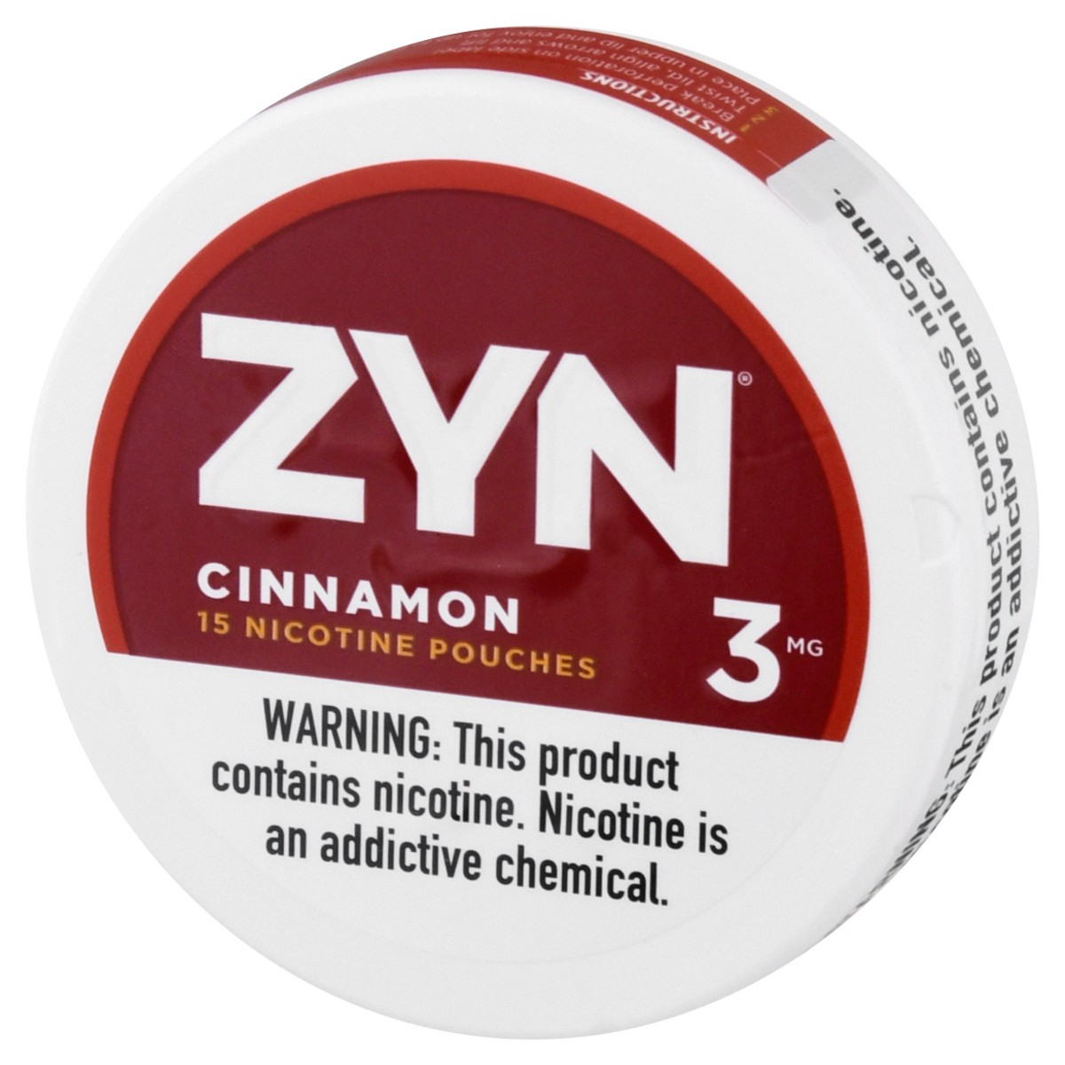 slide 5 of 10, ZYN 3 mg Cinnamon Nicotine Pouches 15 ea, 15 ct