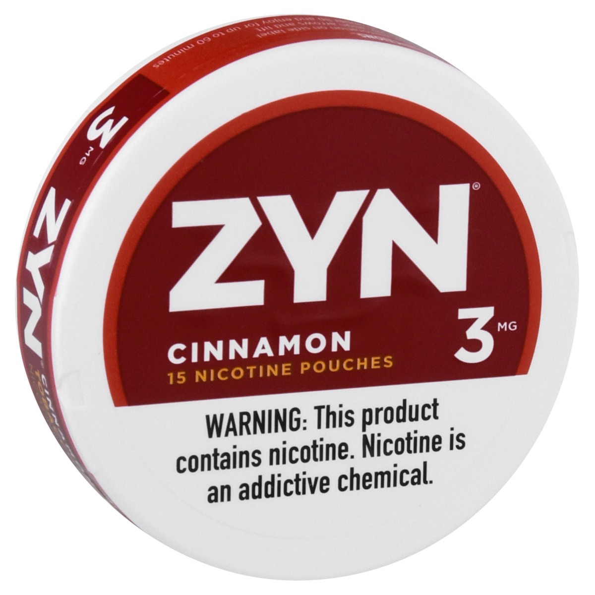 slide 9 of 10, ZYN 3 mg Cinnamon Nicotine Pouches 15 ea, 15 ct