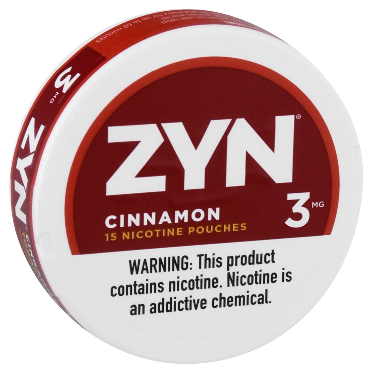 slide 9 of 10, ZYN 3 mg Cinnamon Nicotine Pouches 15 ea, 